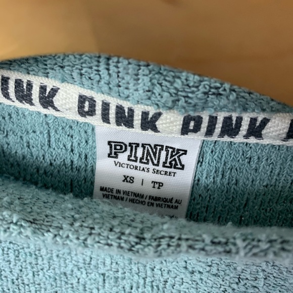 Victoria's Secret Pink Stadium Mock Neck Pullover - Picture 2 of 8